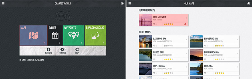 Web App Screen