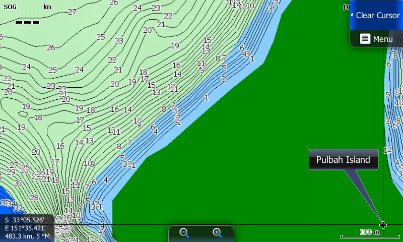 Wallis Lake Depth Chart