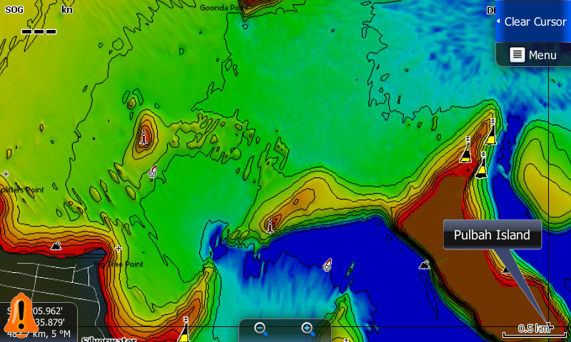 Wallis Lake Depth Chart