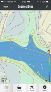 Traditional 2D view available in online maps with Deep, Intermediate & Shallow Water. Satellite Imagery will be available in the update accessible via online maps. 