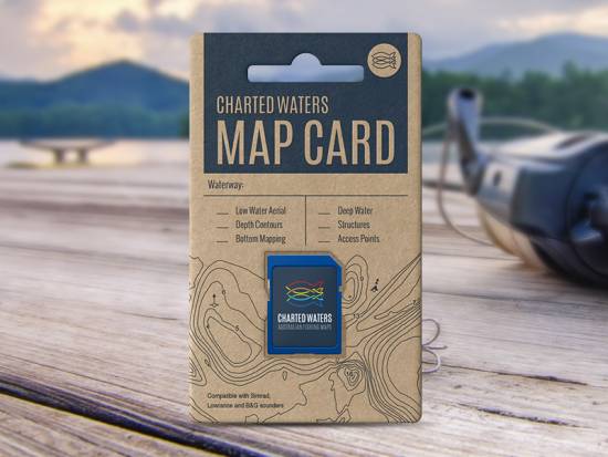 Charted Waters Map Card